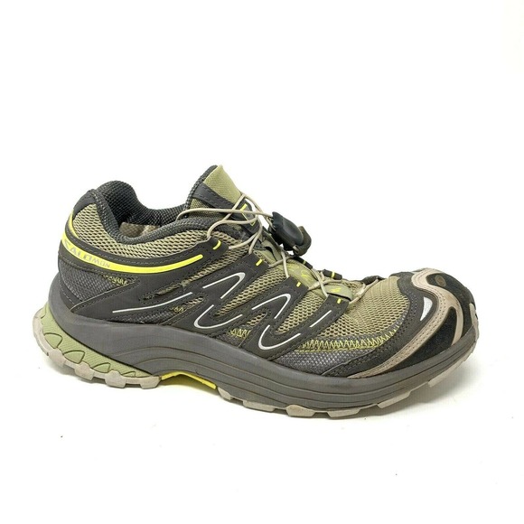 Salomon Women XA Comp 4 Gray Running Shoes Size 6 - Picture 2 of 9